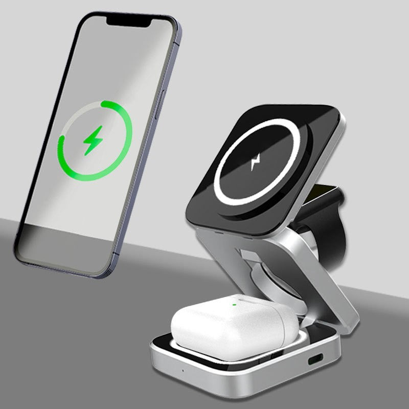 Three In One Desktop Wireless Charging Bracket Three In One Desktop Wireless Charging Bracket